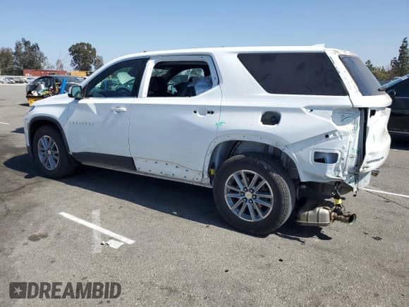 2022 Chevrolet Traverse LT Cloth с VIN 1GNEVGKW5NJ133718, выставлен на аукционе Copart как лот 80818155 с пробегом 47 797 миль миль и Списание • Salvage title. История ставок и продаж доступна на DreamBid. Изображение 2.