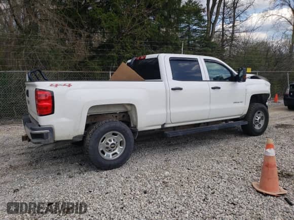 2017 Chevrolet Silverado 2500HD Work Truck with VIN 1GC1KUEG5HF114256, listed as a Copart auction lot 54135265 with 176,889 mi miles and Salvage title. Bid and sale history available at DreamBid. Image 3.
