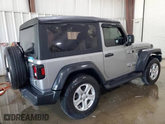 2018 Jeep Wrangler Sport with VIN 1C4GJXAG6JW281722, listed as a Copart auction lot 67529585 with 30,869 mi miles and Salvage title. Bid and sale history available at DreamBid. Image 3.