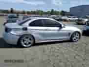 2015 BMW 4 Series 428i with VIN WBA3V7C5XF5A24641, listed as a Copart auction lot 61195125 with 60,499 mi miles and Salvage title. Bid and sale history available at DreamBid. Image 3.