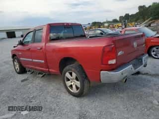 2010 Dodge 1500 SLT с VIN 1D7RV1GT4AS256474, выставлен на аукционе Copart как лот 71361234 с пробегом 215 163 миль миль и Списание • Salvage title. История ставок и продаж доступна на DreamBid. Изображение 2.