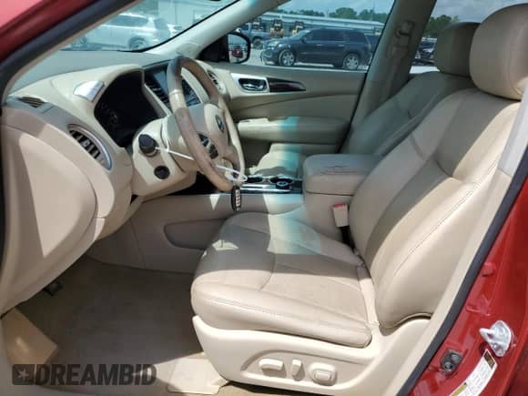 2014 Nissan Pathfinder Platinum с VIN 5N1AR2MM9EC728209, выставлен на аукционе Copart как лот 71401405 с пробегом 100 765 миль миль и Списание • Salvage title. История ставок и продаж доступна на DreamBid. Изображение 7.