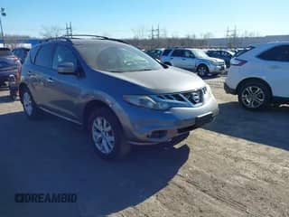 2013 Nissan Murano SL with VIN JN8AZ1MW5DW303278, listed as a IAAI auction lot 41407440 with 117,735 mi miles and . Bid and sale history available at DreamBid. Image 1.