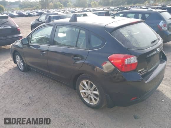 2013 Subaru Impreza Premium with VIN JF1GPAC60D2891553, listed as a IAAI auction lot 43351582 with 201,173 mi miles and . Bid and sale history available at DreamBid. Image 3.