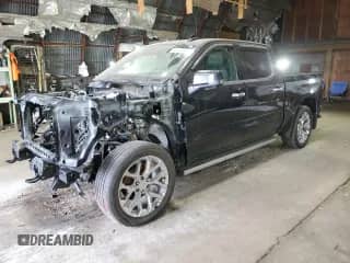 2021 Chevrolet Silverado 1500 High Country with VIN 1GCUYHEL0MZ100919, listed as a Copart auction lot 56415815 with Not provided miles and Salvage title. Bid and sale history available at DreamBid. Image 1.