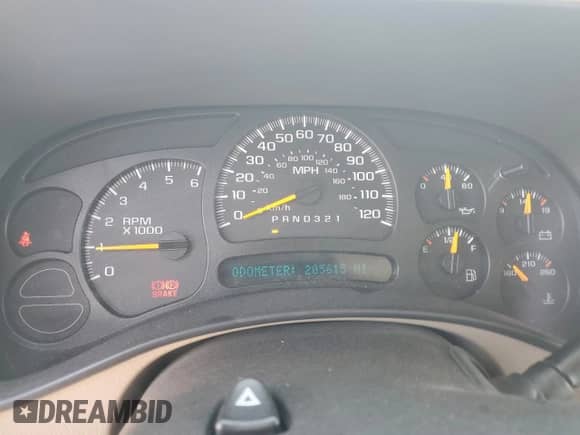 2006 Chevrolet Tahoe Z71 с VIN 1GNEK13T46R148174, выставлен на аукционе Copart как лот 67760415 с пробегом 205 615 миль миль и Списание • Salvage title. История ставок и продаж доступна на DreamBid. Изображение 9.