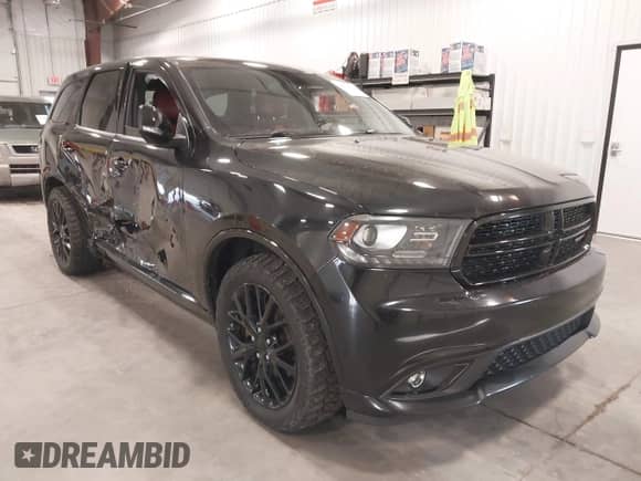 2015 Dodge Durango R/T z VIN 1C4SDJCTXFC105726, wystawiony jako IAAI lot #40943929 z przebiegiem 109 116 mil mil oraz . Historia ofert i sprzedaży dostępna na DreamBid. Obrazek 1.