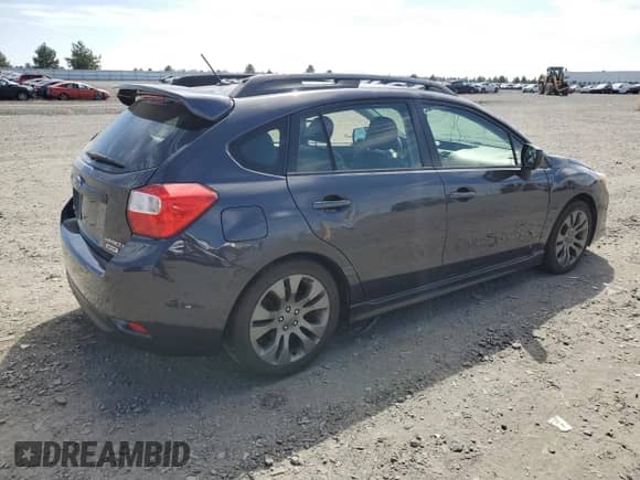 2014 Subaru Impreza Special Sports Limited with VIN JF1GPAS62E8320324, listed as a Copart auction lot 67798175 with 127,000 mi miles and Salvage title. Bid and sale history available at DreamBid. Image 3.