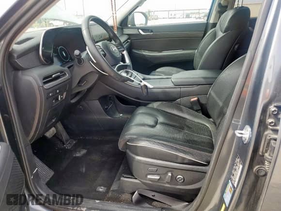 2023 Hyundai Palisade Limited with VIN KM8R54GE8PU509396, listed as a Copart auction lot 63492935 with 49,745 mi miles and Salvage title. Bid and sale history available at DreamBid. Image 7.