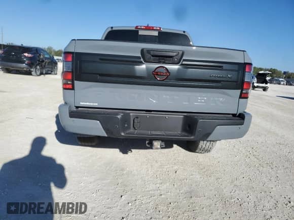 2025 Nissan Frontier SV with VIN 1N6ED1EJ9SN605106, listed as a Copart auction lot 48029825 with 244 mi miles and Salvage title. Bid and sale history available at DreamBid. Image 6.