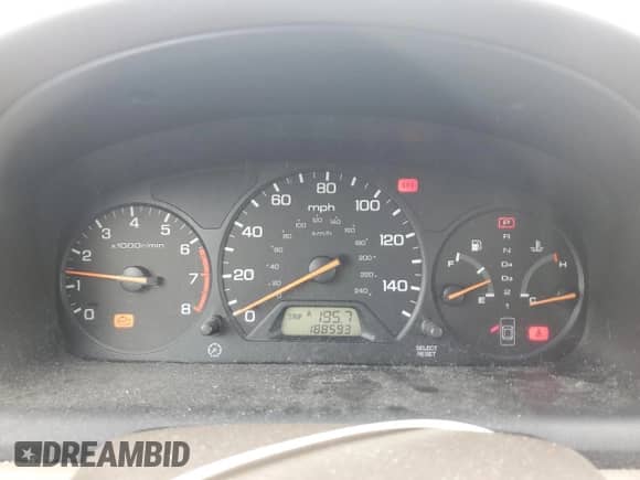 2000 Honda Accord SE with VIN JHMCG6694YC008287, listed as a Copart auction lot 86130575 with 188,593 mi miles and Clean title. Bid and sale history available at DreamBid. Image 9.