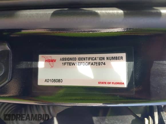 2016 Ford F-150 XLT with VIN 1FTEW1EF0GFA75974, listed as a IAAI auction lot 42454922 with 129,460 mi miles and . Bid and sale history available at DreamBid. Image 9.