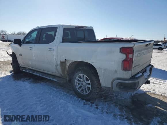 2020 Chevrolet Silverado 1500 LT с VIN 3GCUYDET3LG292120, выставлен на аукционе Copart как лот 45166795 с пробегом 72 714 миль миль и Списание • Salvage title. История ставок и продаж доступна на DreamBid. Изображение 2.