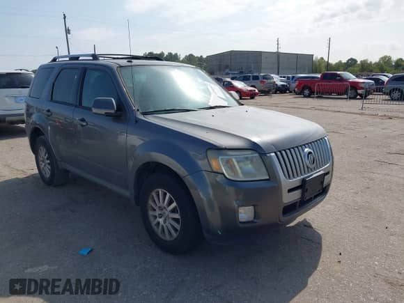 2010 Mercury Mariner Premier with VIN 4M2CN8H74AKJ28773, listed as a IAAI auction lot 43505519 with 188,752 mi miles and . Bid and sale history available at DreamBid. Image 1.
