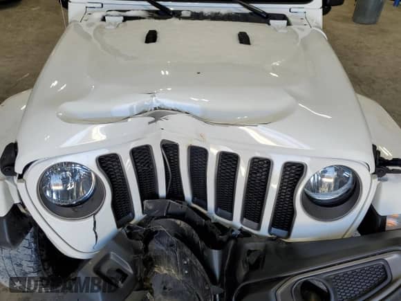 2021 Jeep Wrangler Unlimited 80th Anniversary with VIN 1C4HJXDG1MW639104, listed as a Copart auction lot 42937775 with 30,534 mi miles and Salvage title. Bid and sale history available at DreamBid. Image 13.