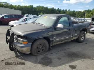 1999 Chevrolet Silverado 1500 with VIN 1GCEK14V7XZ188047, listed as a Copart auction lot 70703395 with 135,290 mi miles and Non repairable. Bid and sale history available at DreamBid. Image 1.