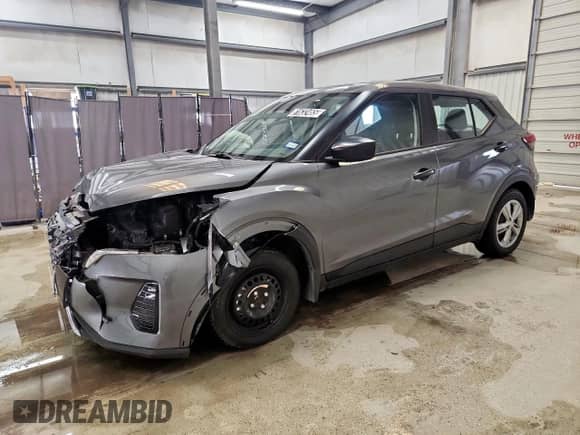 2024 Nissan Kicks S with VIN 3N1CP5BV7RL594085, listed as a Copart auction lot 81632465 with 10,443 mi miles and Clean title. Bid and sale history available at DreamBid. Image 1.