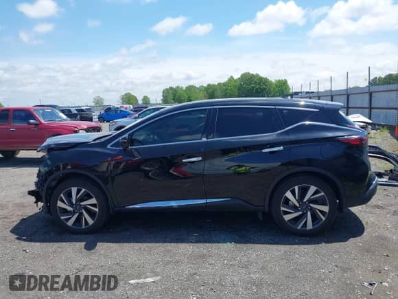 2023 Nissan Murano SL with VIN 5N1AZ2CJ2PC124155, listed as a IAAI auction lot 42122916 with 7,189 mi miles and . Bid and sale history available at DreamBid. Image 15.