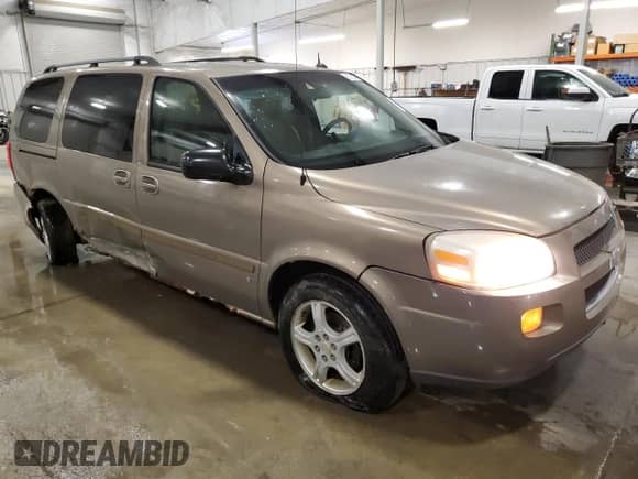 2006 Chevrolet Uplander 3LT with VIN 1GNDV33L76D185957, listed as a Copart auction lot 63075215 with 195,029 mi miles and Salvage title. Bid and sale history available at DreamBid. Image 4.