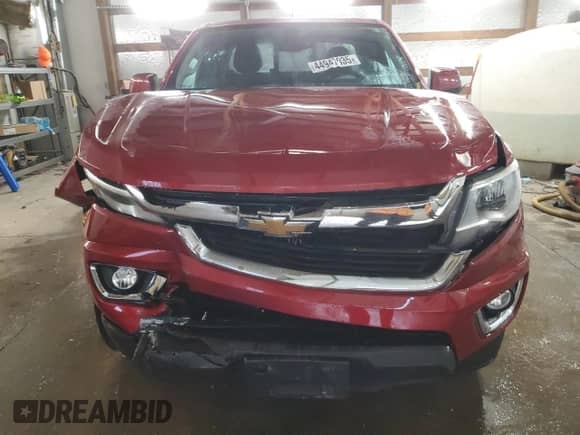 2016 Chevrolet Colorado 2WD LT with VIN 1GCHSCE37G1395560, listed as a Copart auction lot 44947935 with 30,747 mi miles and Salvage title. Bid and sale history available at DreamBid. Image 5.