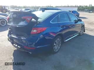 2015 Hyundai Sonata Sport z VIN 5NPE34AF0FH032577, wystawiony jako IAAI lot #42997102 z przebiegiem 258 309 mil mil oraz . Historia ofert i sprzedaży dostępna na DreamBid. Obrazek 4.