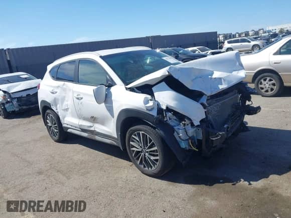 2021 Hyundai Tucson Limited z VIN KM8J3CAL5MU342589, wystawiony jako IAAI lot #42021098 z przebiegiem 58 551 mil mil oraz . Historia ofert i sprzedaży dostępna na DreamBid. Obrazek 1.