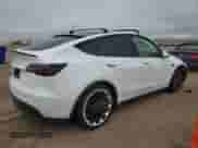 2021 Tesla Model Y Performance with VIN 5YJYGDEF3MF194548, listed as a Copart auction lot 86505535 with 44,671 mi miles and Salvage title. Bid and sale history available at DreamBid. Image 3.