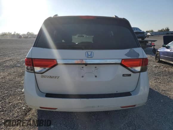 2014 Honda Odyssey LX with VIN 5FNRL5H29EB094020, listed as a Copart auction lot 85722415 with 217,186 mi miles and Clean title. Bid and sale history available at DreamBid. Image 6.