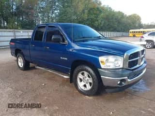 2008 Dodge 1500 SLT with VIN 1D7HA18N58J153815, listed as a IAAI auction lot 43373906 with 218,130 mi miles and . Bid and sale history available at DreamBid. Image 1.