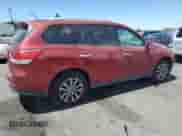 2016 Nissan Pathfinder SV with VIN 5N1AR2MM5GC650353, listed as a Copart auction lot 65187255 with 105,689 mi miles and Salvage title. Bid and sale history available at DreamBid. Image 3.