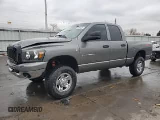 2006 Dodge 3500 Laramie with VIN 3D7LX38C76G108683, listed as a Copart auction lot 48331435 with 281,344 mi miles and Salvage title. Bid and sale history available at DreamBid. Image 1.