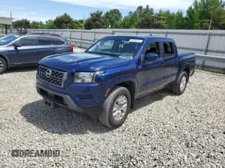 2022 Nissan Frontier S with VIN 1N6ED1EJ9NN686872, listed as a Copart auction lot 55953135 with 52,438 mi miles and Clean title. Bid and sale history available at DreamBid. Image 1.