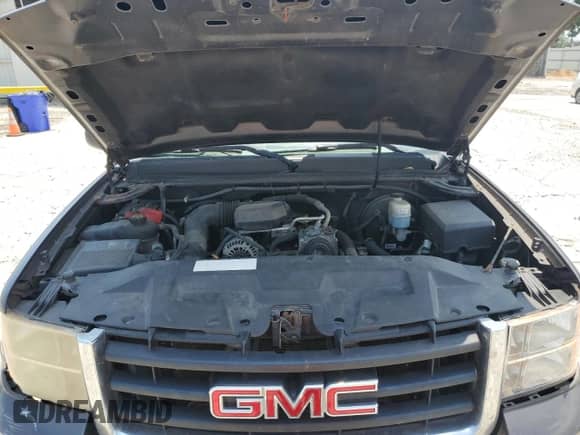 2011 GMC Sierra 1500 Work Truck with VIN 1GTR1TEX9BZ116050, listed as a Copart auction lot 55281995 with 154,964 mi miles and Salvage title. Bid and sale history available at DreamBid. Image 11.