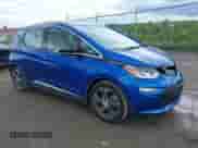 2018 Chevrolet Bolt EV Premier with VIN 1G1FX6S00J4119983, listed as a IAAI auction lot 42340718 with 58,452 mi miles and . Bid and sale history available at DreamBid. Image 1.