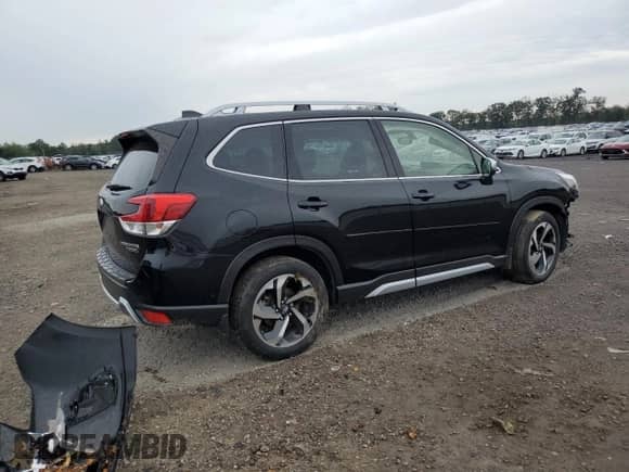 2022 Subaru Forester Touring z VIN JF2SKARC7NH527629, wystawiony jako Copart lot #84573985 z przebiegiem 40 809 mil mil oraz Szkoda całkowita • Salvage title. Historia ofert i sprzedaży dostępna na DreamBid. Obrazek 3.