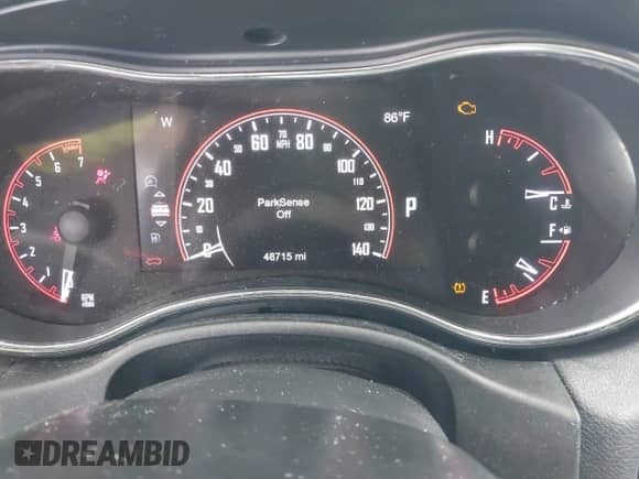 2017 Dodge Durango GT with VIN 1C4RDHDG6HC930447, listed as a IAAI auction lot 43204542 with 48,715 mi miles and . Bid and sale history available at DreamBid. Image 7.