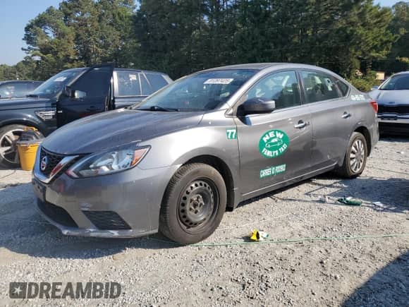 2017 Nissan Sentra SV with VIN 3N1AB7AP7HL712672, listed as a Copart auction lot 81397425 with Not provided miles and Clean title. Bid and sale history available at DreamBid. Image 1.