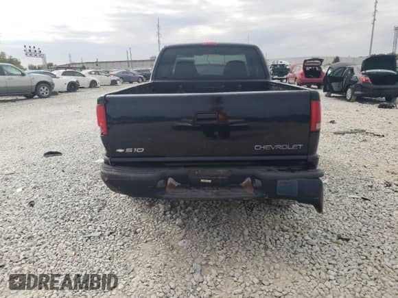 1998 Chevrolet S-10 LS with VIN 1GCCT19W5W8205728, listed as a Copart auction lot 71994734 with 161,249 mi miles and Salvage title. Bid and sale history available at DreamBid. Image 6.