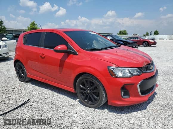 2017 Chevrolet Sonic Premier with VIN 1G1JF6SB2H4137362, listed as a Copart auction lot 62379195 with 116,096 mi miles and Salvage title. Bid and sale history available at DreamBid. Image 4.