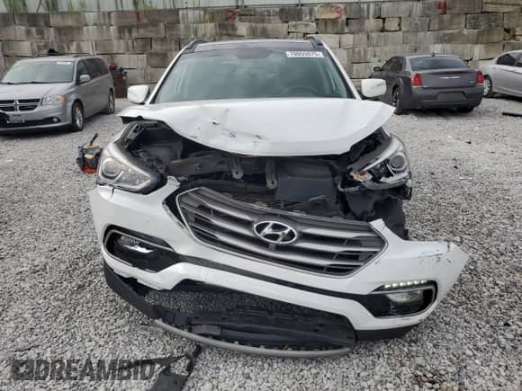 2017 Hyundai Santa Fe Ultimate z VIN 5XYZWDLA3HG450703, wystawiony jako Copart lot #70055975 z przebiegiem 111 343 mil mil oraz Szkoda całkowita • Salvage title. Historia ofert i sprzedaży dostępna na DreamBid. Obrazek 5.