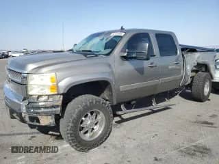 2008 Chevrolet Silverado 2500HD Work Truck with VIN 1GCHK23638F115256, listed as a Copart auction lot 60102085 with 169,719 mi miles and Salvage title. Bid and sale history available at DreamBid. Image 1.
