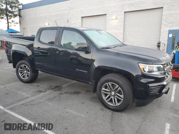 2022 Chevrolet Colorado 2WD Work Truck z VIN 1GCGSBEN3N1163848, wystawiony jako Copart lot #84819275 z przebiegiem 39 657 mil mil oraz Szkoda całkowita • Salvage title. Historia ofert i sprzedaży dostępna na DreamBid. Obrazek 4.