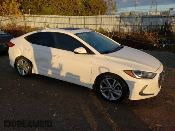 2018 Hyundai Elantra SEL with VIN KMHD84LF3JU481871, listed as a Copart auction lot 87087005 with 144,933 mi miles and Clean title. Bid and sale history available at DreamBid. Image 4.