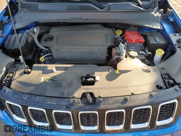 2021 Jeep Compass Limited with VIN 3C4NJDCB2MT533368, listed as a Copart auction lot 81395675 with 40,872 mi miles and Non repairable. Bid and sale history available at DreamBid. Image 12.