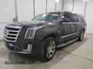 2015 Cadillac Escalade ESV Luxury with VIN 1GYS4HKJXFR170768, listed as a Copart auction lot 80486815 with 147,120 mi miles and Clean title. Bid and sale history available at DreamBid. Image 1.