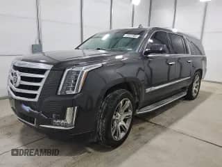 2015 Cadillac Escalade ESV Luxury с VIN 1GYS4HKJXFR170768, выставлен на аукционе Copart как лот 80486815 с пробегом 147 120 миль миль и Чистый • Clean title. История ставок и продаж доступна на DreamBid. Изображение 1.