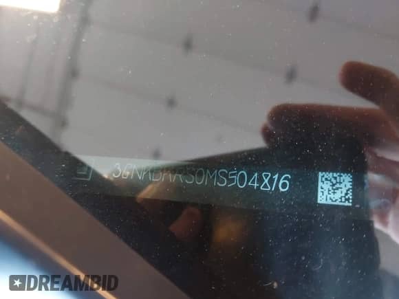 2021 Chevrolet Blazer RS z VIN 3GNKBKRS0MS504816, wystawiony jako IAAI lot #43150871 z przebiegiem 60 848 mil mil oraz . Historia ofert i sprzedaży dostępna na DreamBid. Obrazek 9.