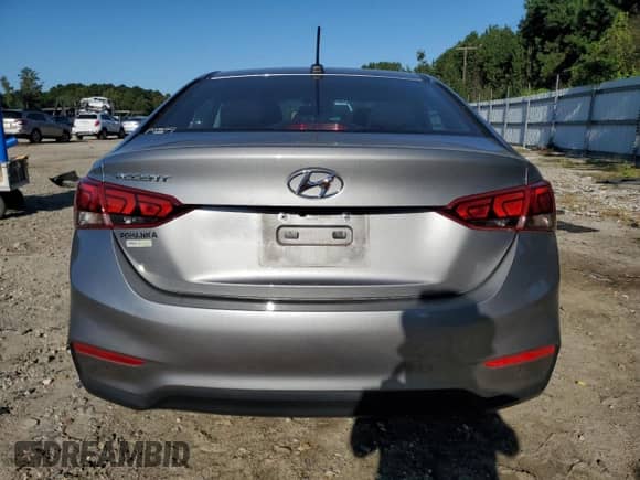 2022 Hyundai Accent SEL с VIN 3KPC24A67NE176172, выставлен на аукционе Copart как лот 71453995 с пробегом 59 445 миль миль и Списание • Salvage title. История ставок и продаж доступна на DreamBid. Изображение 6.