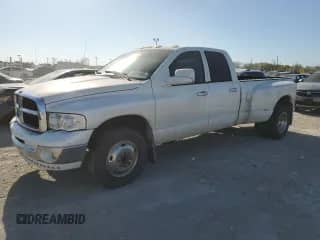 2005 Dodge 3500 SLT with VIN 3D7MR48C35G743497, listed as a Copart auction lot 53451885 with 346,867 mi miles and Salvage title. Bid and sale history available at DreamBid. Image 1.
