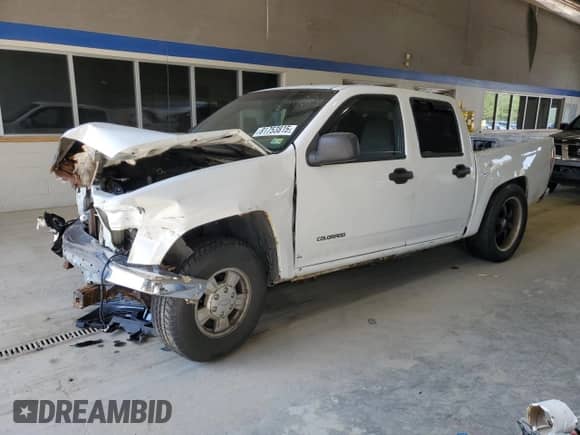 2005 Chevrolet Colorado 1SB LS Z85 with VIN 1GCCS138658274018, listed as a Copart auction lot 81753815 with 227,586 mi miles and Salvage title. Bid and sale history available at DreamBid. Image 1.